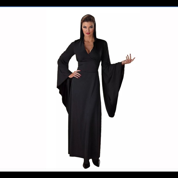 Other - Robe Sexy Adult Black Hooded Costume Halloween